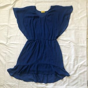 Dee Elle blue dress/ coverup